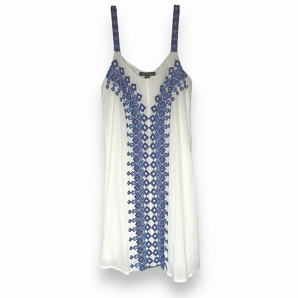 Tommy Bahama Medium Embroided Dress Sleeveless Dress Beach Dress Summer Dress